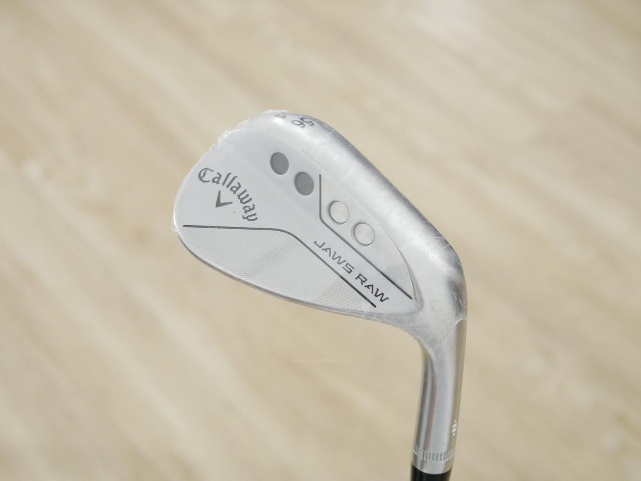 Wedge : Callaway : **ของใหม่ ยังไม่แกะพลาสติก** Wedge Callaway JAWS RAW (ปี 2023) Loft 56 ก้านเหล็ก Dynamic Gold S200
