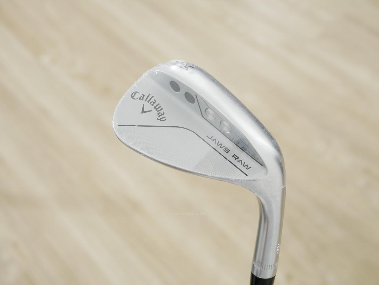 Wedge : Callaway : **ของใหม่ ยังไม่แกะพลาสติก** Wedge Callaway JAWS RAW (ปี 2023) Loft 56 ก้านเหล็ก Dynamic Gold S200