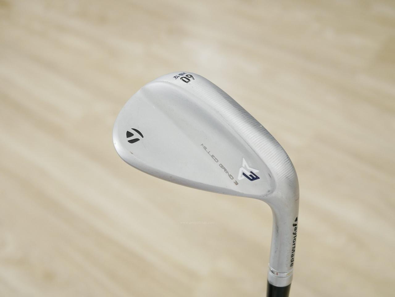 Wedge : Taylormade : Wedge Taylormade Milled Grind 3 Loft 60 ก้านเหล็ก NS Pro Modus 105 Flex S