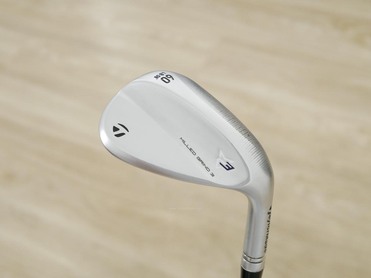 Wedge : Taylormade : Wedge Taylormade Milled Grind 3 Loft 60 ก้านเหล็ก Dynamic Gold S200