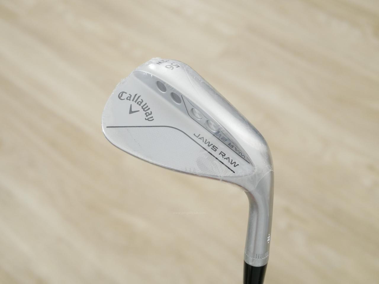 Wedge : Callaway : **ของใหม่ ยังไม่แกะพลาสติก** Wedge Callaway JAWS RAW (รุ่นใหม่ ปี 2023) Loft 56 ก้านเหล็ก Dynamic Gold S200