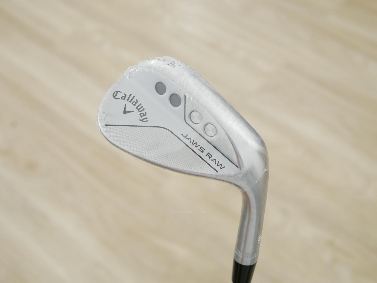 Wedge : Callaway : **ของใหม่ ยังไม่แกะพลาสติก** Wedge Callaway JAWS RAW (รุ่นใหม่ ปี 2023) Loft 56 ก้านเหล็ก Dynamic Gold S200