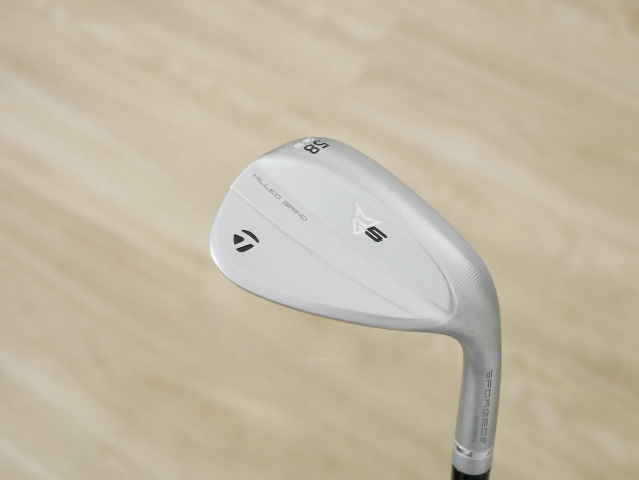Wedge : Taylormade : Wedge Taylormade Milled Grind 5 (รุ่นล่าสุด ออกปี 2026) Loft 58 ก้านเหล็ก Dynamic Gold 115 MID S200