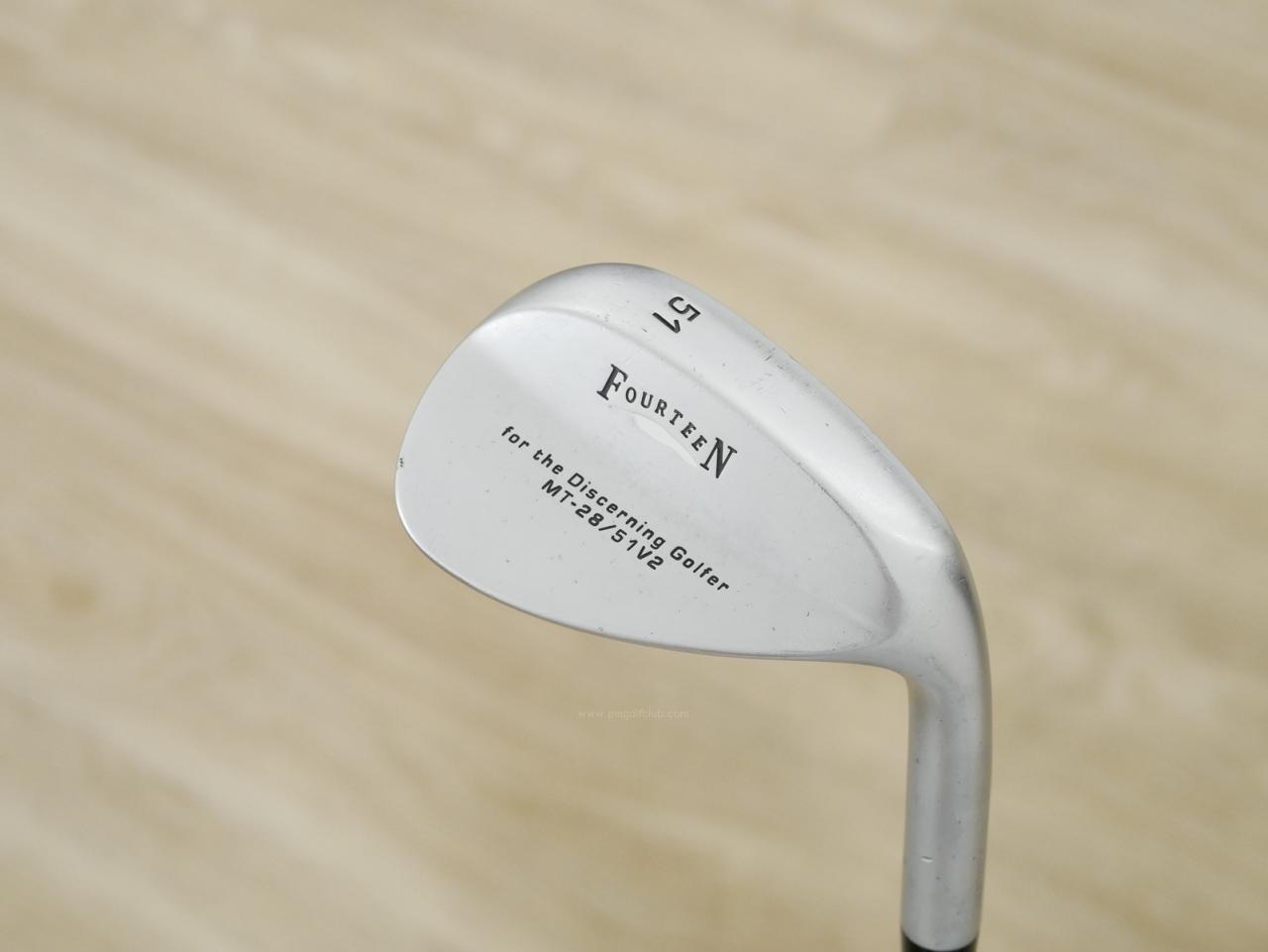 Wedge : Fourteen : Wedge Fourteen MT-28 V2 Loft 51 ก้าน Dynamic Gold Wedge