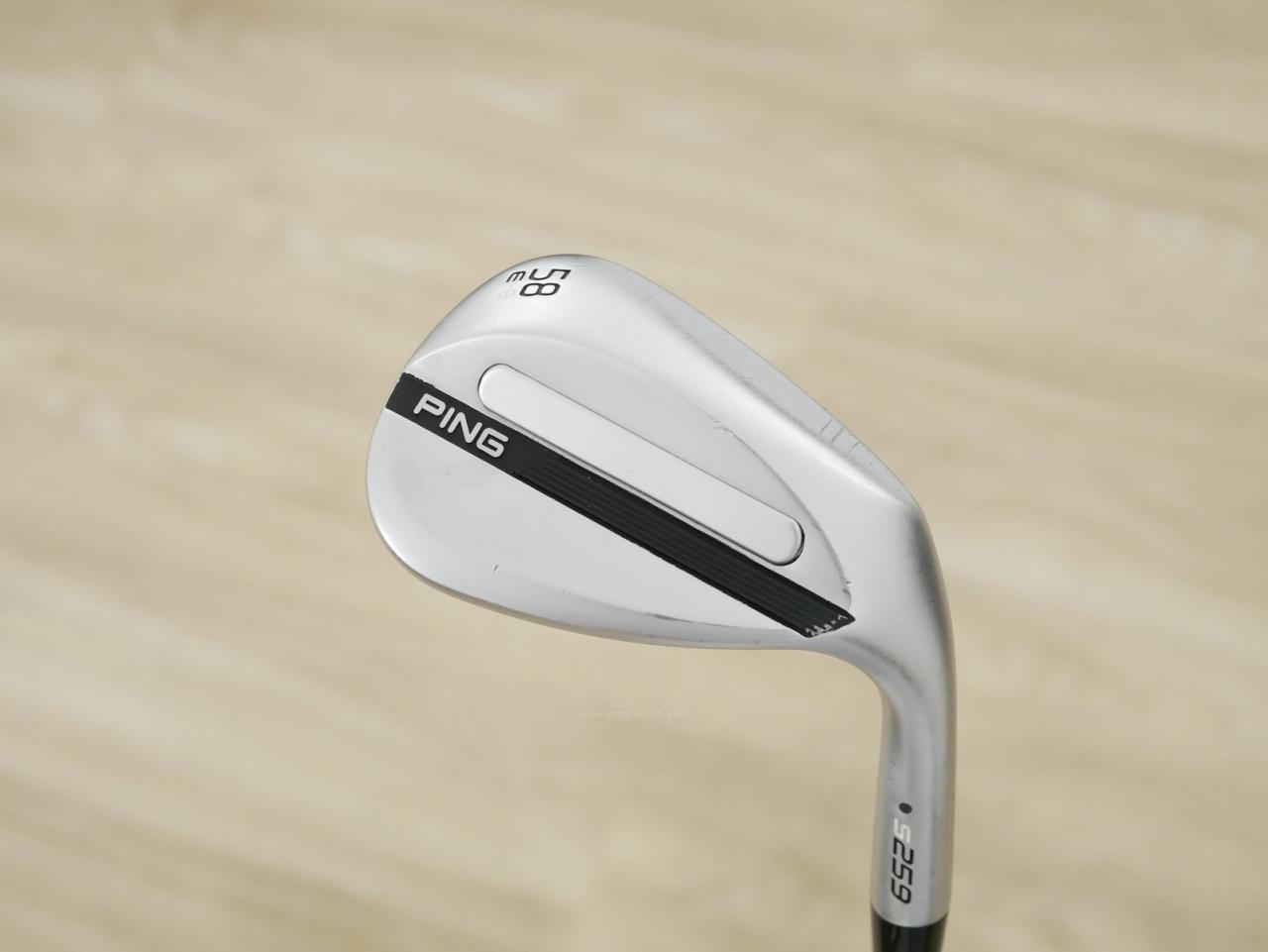 Wedge : Other : Wedge Ping S259 (รุ่นล่าสุด ออกปี 2026) Loft 58 ก้านเหล็ก Dynamic Gold S200