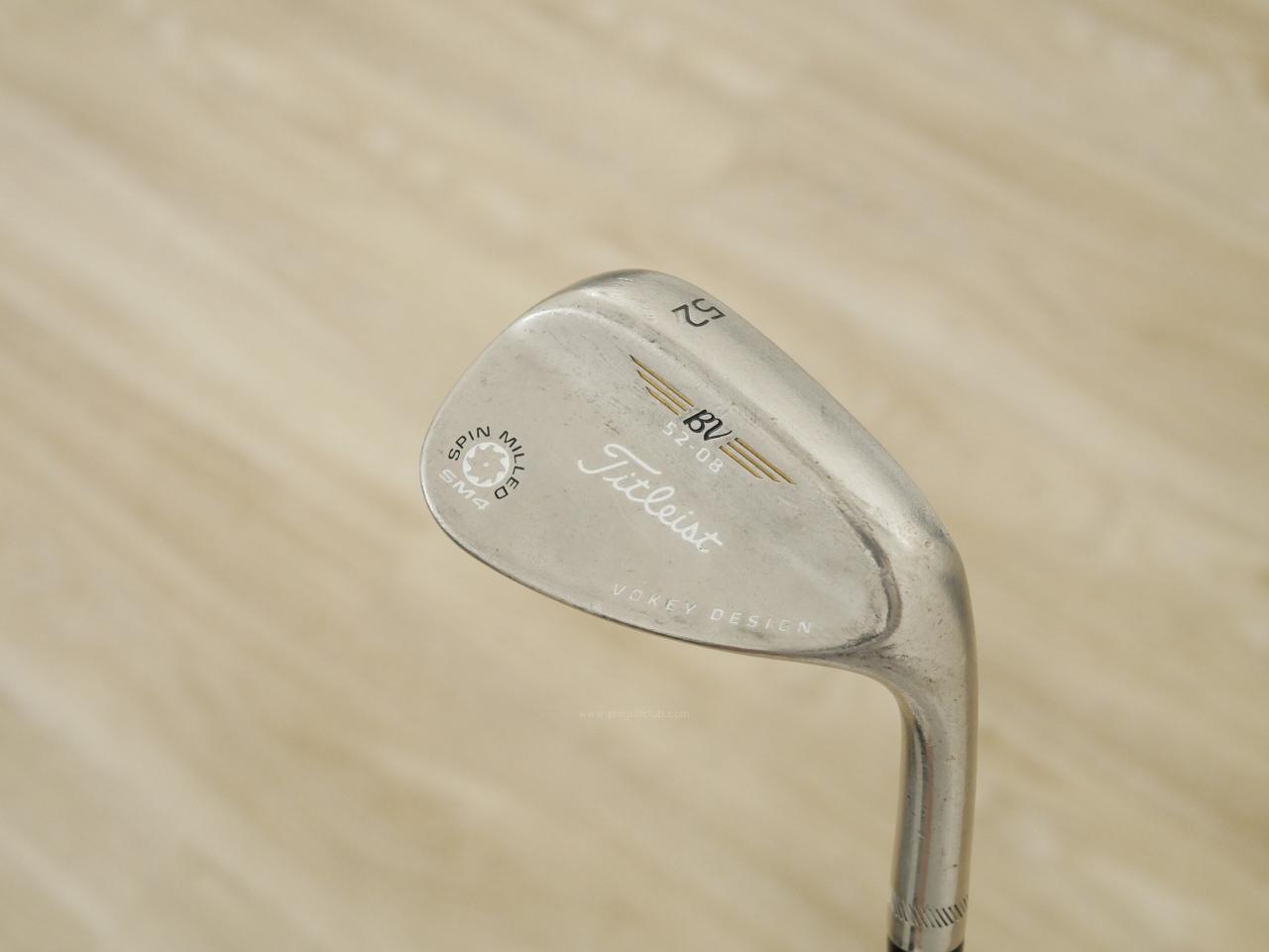 Wedge : Other : Wedge Titleist Vokey SM4 Loft 52 ก้านเหล็ก 