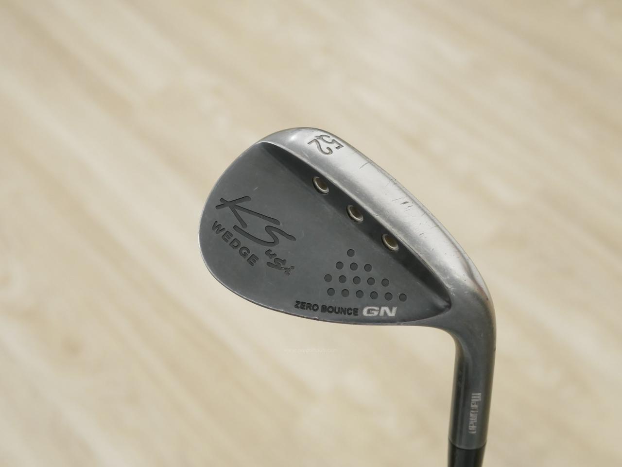 Wedge : Other : Wedge Maruman KS Zero Bounce GN Forged (รุ่นใหม่ ใบใหญ่ ตีง่ายมากๆ) Loft 52 ก้านเหล็ก NS Pro 950 Flex R