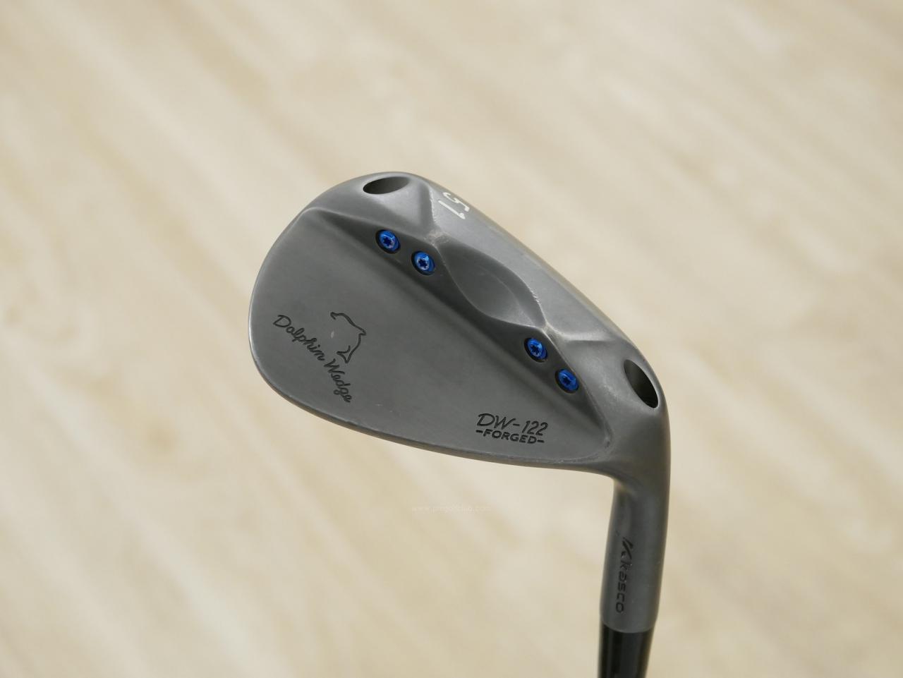 Wedge : Other : Wedge Kasco Dolphin DW-122 Forged Loft 51 ก้านกราไฟต์ UST Mamiya ATTAS Spinwedge 80