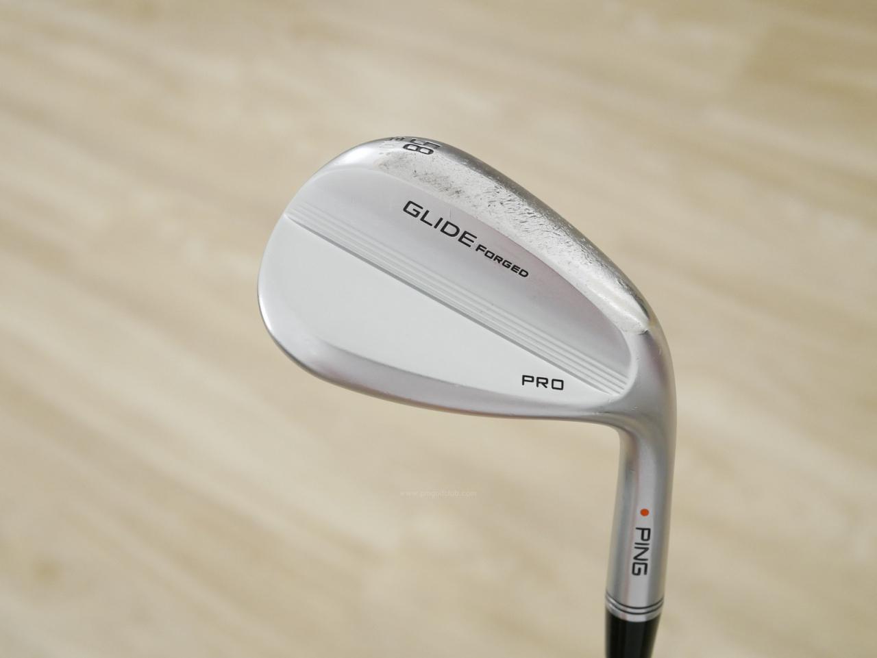 Wedge : Other : Wedge Ping Glide Forged Pro (รุ่นปี 2022) Loft 58 ก้านเหล็ก Dynamic Gold EX Weight Lock Tour Issue S200