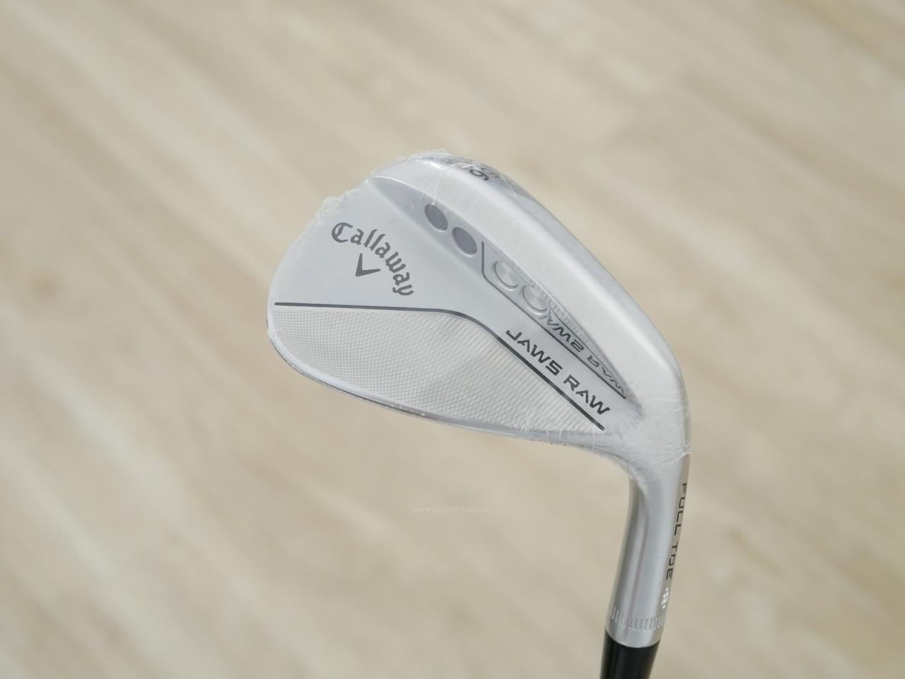 Wedge : Callaway : **ของใหม่ ยังไม่แกะพลาสติก** Wedge Callaway JAWS RAW Full Toe (ปี 2023) Loft 56 ก้านเหล็ก Dynamic Gold S200