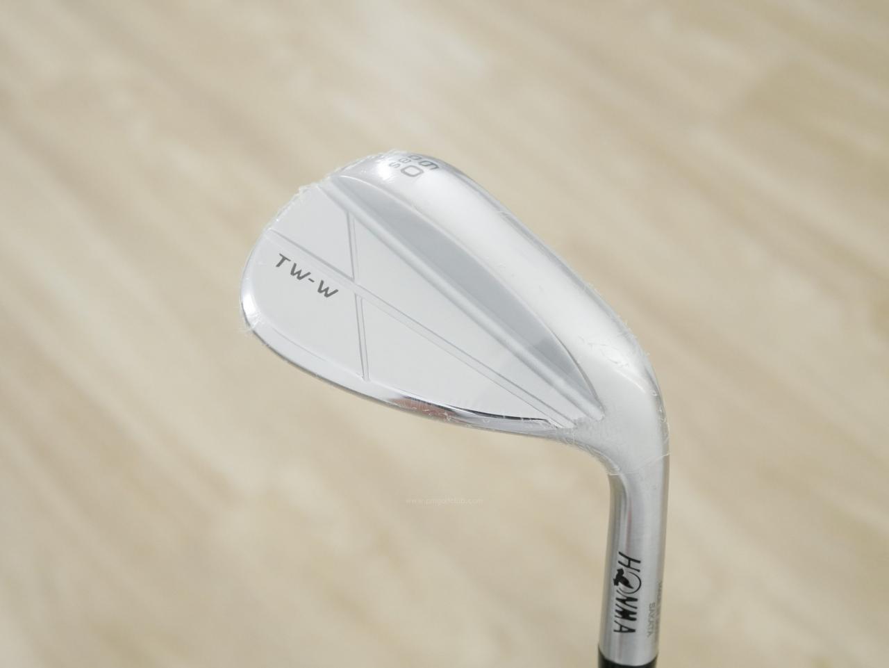 Wedge : Honma : **ของใหม่ ยังไม่แกะพลาสติก** Wedge Honma Tour World TW-W CNC Milled (รุ่นล่าสุด ออกปี 2024) Loft 60 ก้านเหล็ก NS Pro 950 NEO Flex S