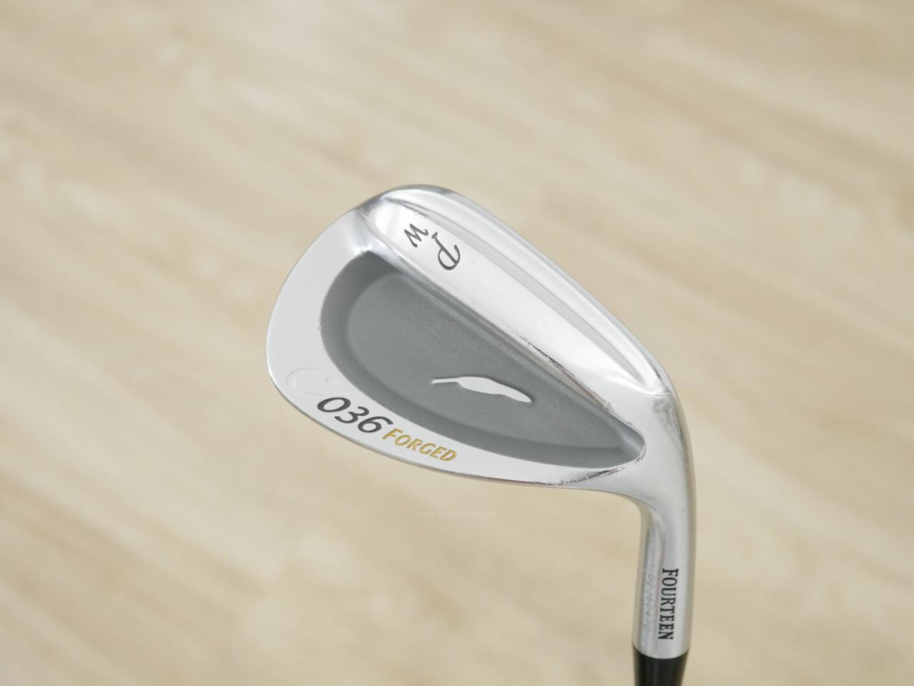 Wedge : Fourteen : Wedge Fourteen C036 Forged (ตีง่าย สปินดี) Loft 46 ก้านกราไฟต์ Fujikura MCI 80 Flex S