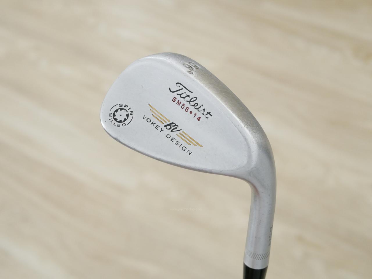 Wedge : Other : Wedge Titleist Vokey Design SPIN MILLED Loft 56 ก้านเหล็ก Dynamic Gold Wedge