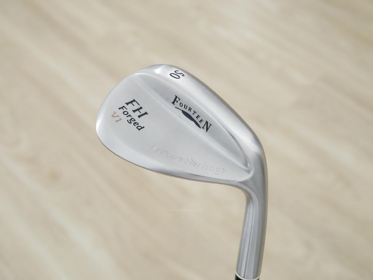 Wedge : Fourteen : Wedge Fourteen FH Forged V1 Loft 50 ก้านเหล็ก NS Pro 950 HT Wedge Flex