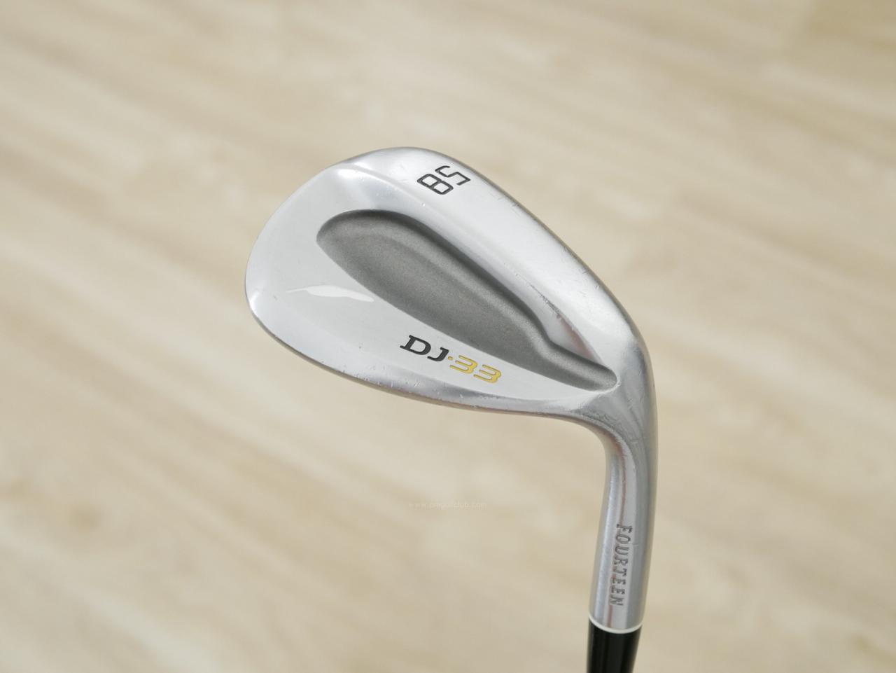 Wedge : Fourteen : Wedge Fourteen DJ-33 (Forged) Loft 58 ก้านเหล็ก NS Pro 950 HT Wedge