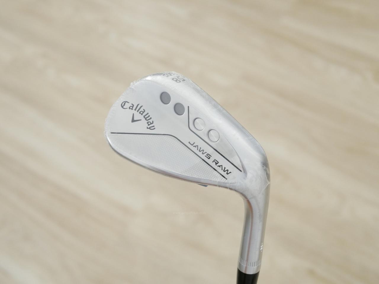Wedge : Callaway : **ของใหม่ ยังไม่แกะพลาสติก** Wedge Callaway JAWS RAW (รุ่นใหม่ ปี 2023) Loft 58 ก้านเหล็ก NS Pro 950 NEO Flex S