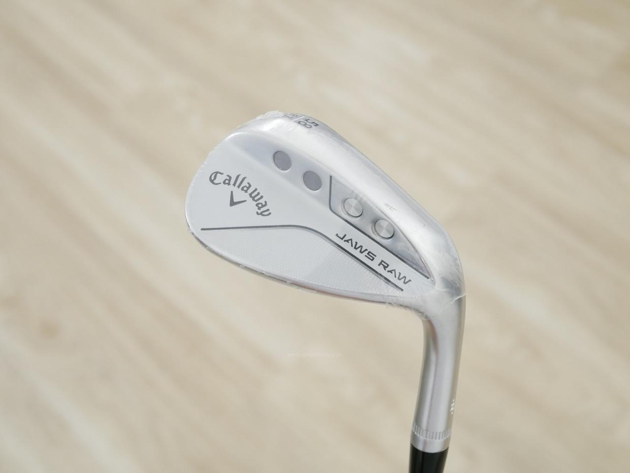 Wedge : Callaway : **ของใหม่ ยังไม่แกะพลาสติก** Wedge Callaway JAWS RAW (รุ่นใหม่ ปี 2023) Loft 58 ก้านเหล็ก NS Pro 950 NEO Flex S