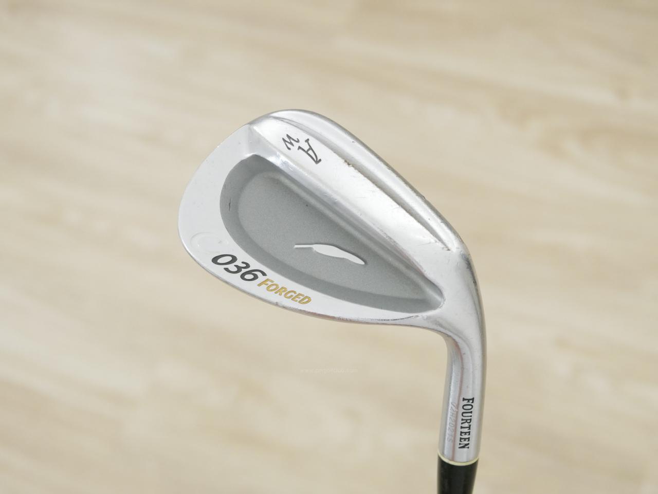 Wedge : Fourteen : Wedge Fourteen C036 Forged (ตีง่าย สปินดี) Loft 51 ก้านเหล็ก NS Pro 950 HT Wedge