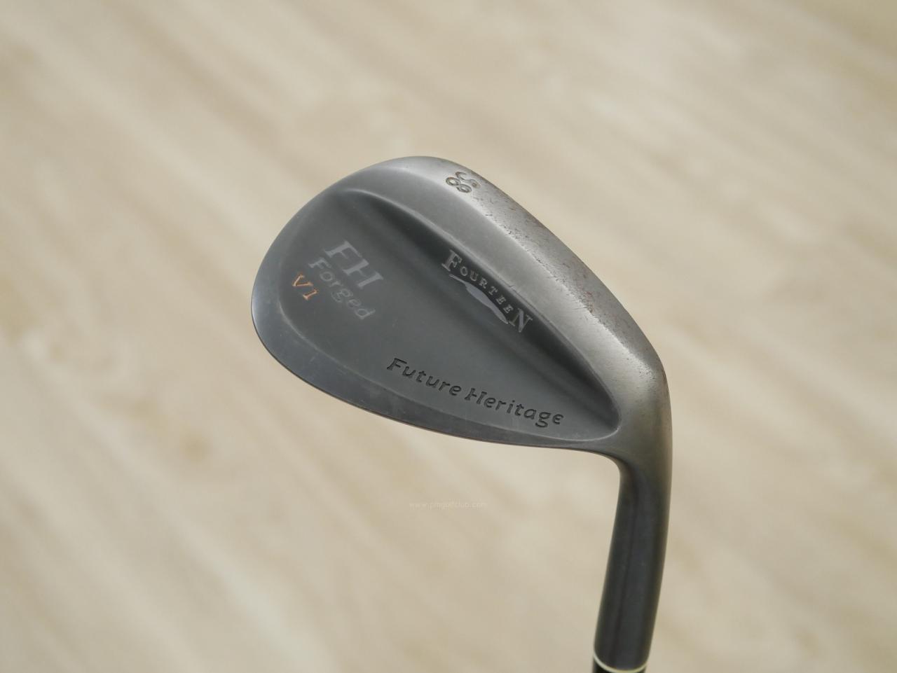 Wedge : Fourteen : Wedge Fourteen FH Forged V1 Loft 58 ก้านเหล็ก Dynamic Gold Wedge Flex