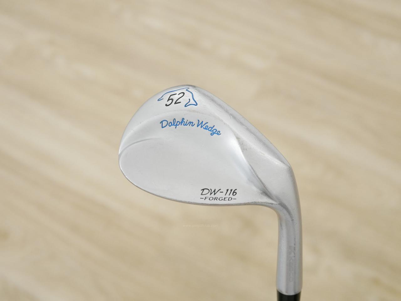 Wedge : Other : Wedge Kasco Dolphin DW-116 Forged Loft 52 ก้านเหล็ก True Temper Lite Flex S