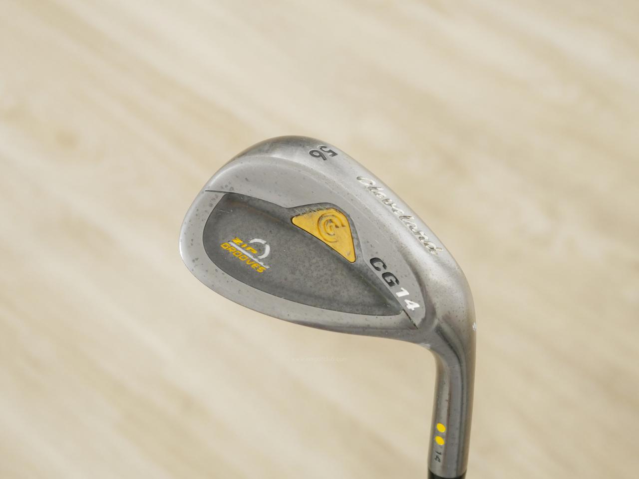 Wedge : Cleveland : Wedge Cleveland CG14 Zip Grooves Loft 56 ก้านเหล็ก NS Pro 850 Flex S