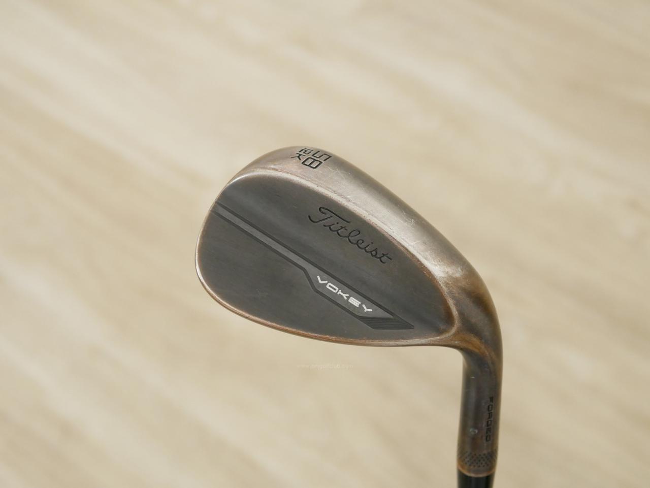 Wedge : Other : Wedge Titleist Vokey Forged (ปี 2022 ตัวท็อป Japan Spec) Loft 58 ก้านเหล็ก Dynamic Gold S200