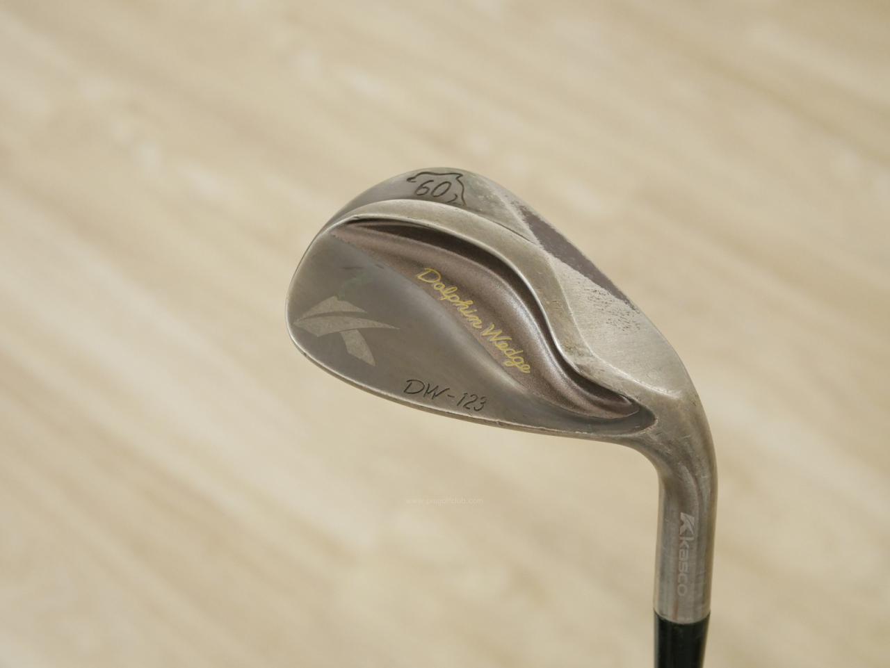 Wedge : Other : Wedge Kasco Dolphin DW-123 Forged Loft 60 ก้านเหล็ก NS Pro Modus105 Wedge