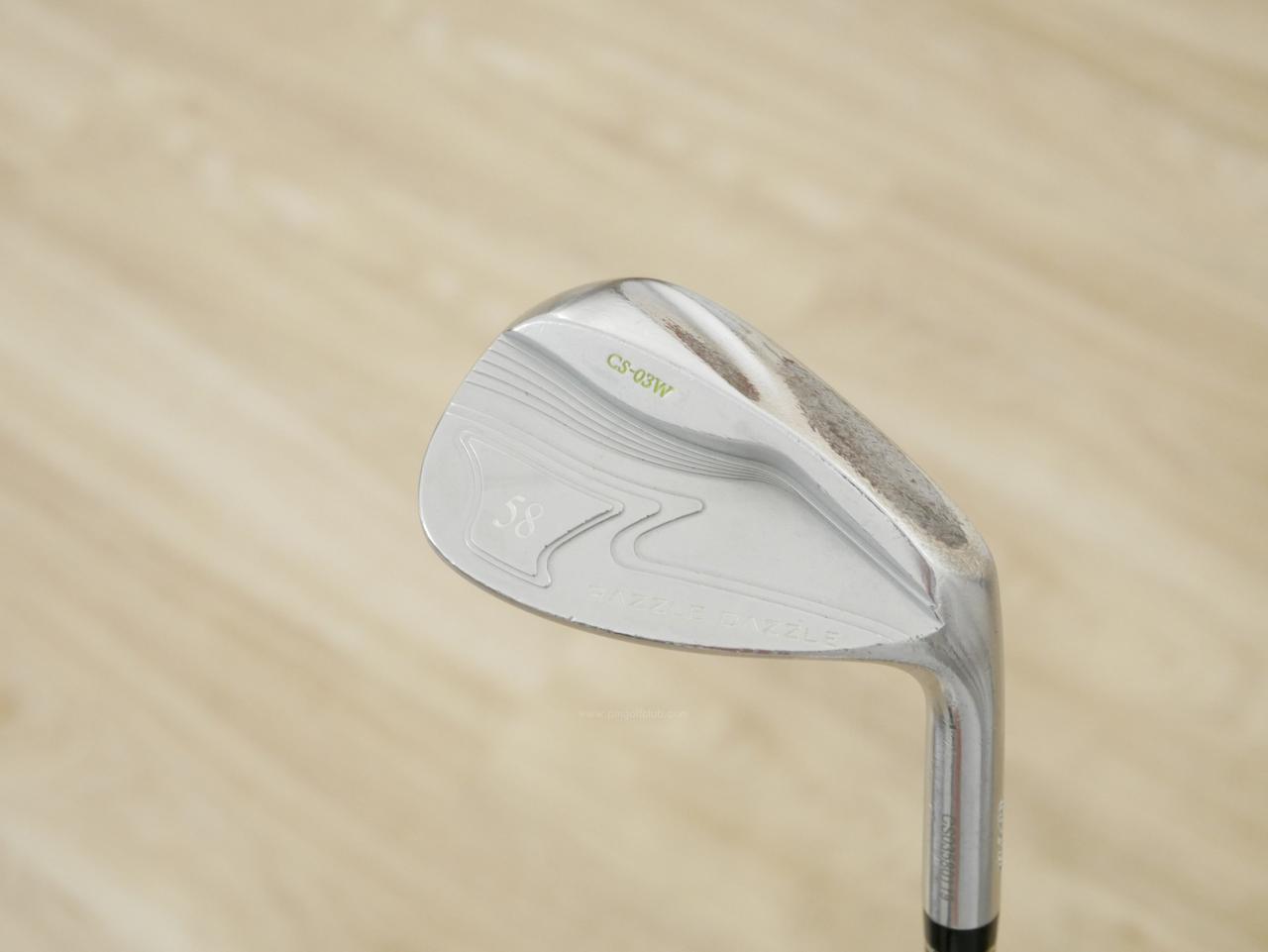 Wedge : Other : Wedge Razzle Dazzle CS-03W Loft 58 ก้านเหล็ก NS Pro Modus 125 Wedge