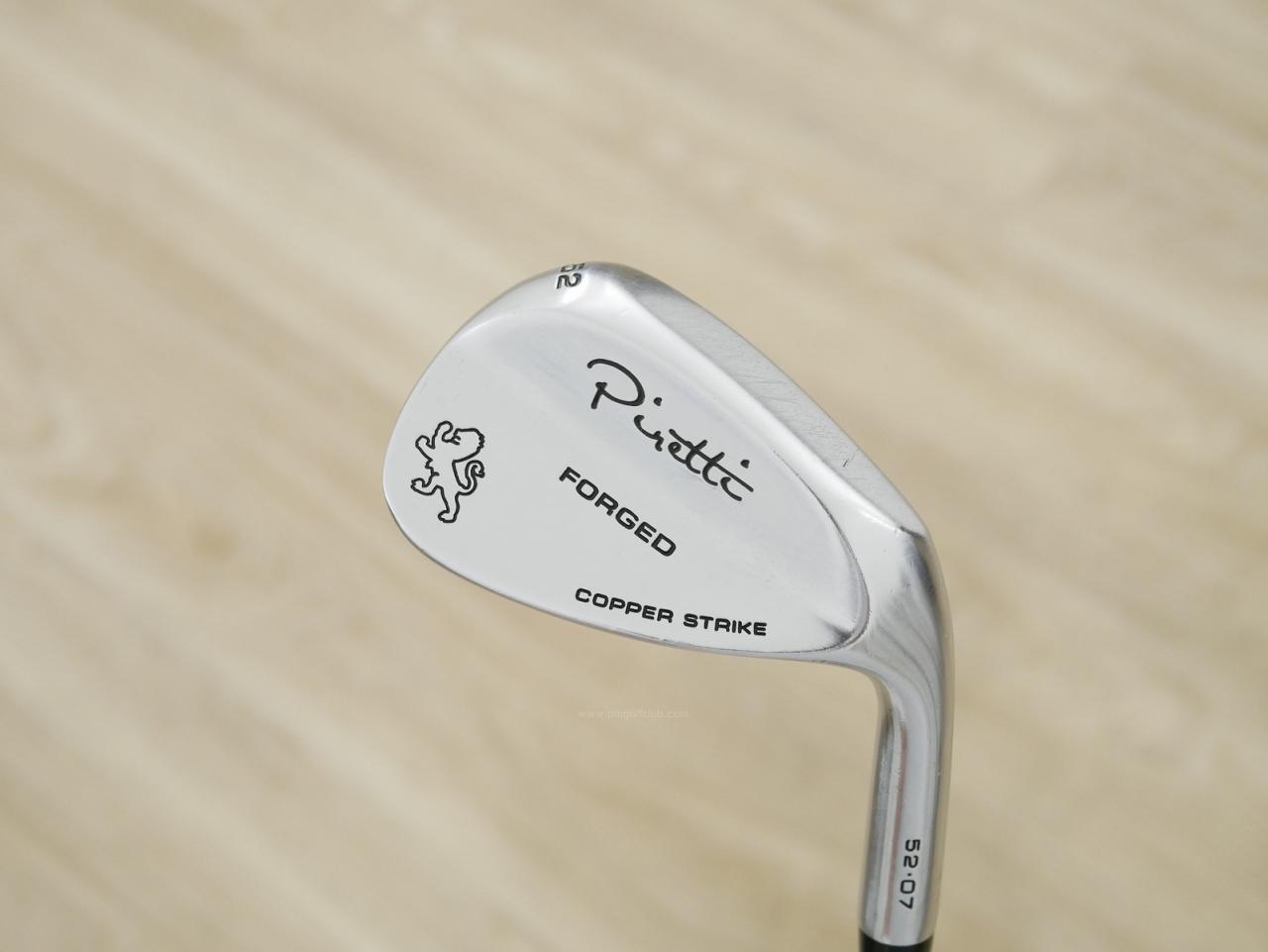 Wedge : Other : Wedge Piretti Copper Strike FORGED Loft 52 ก้านเหล็ก Dynamic Gold S200