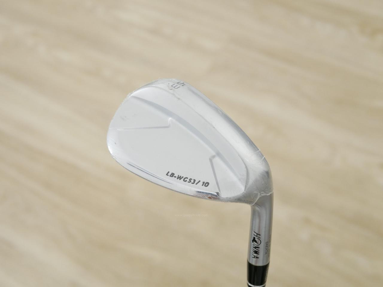 Wedge : Honma : **ของใหม่ ยังไม่แกะพลาสติก** Wedge Honma LB-W Loft 53 ก้านเหล็ก NS Pro Zelos 7 Flex R