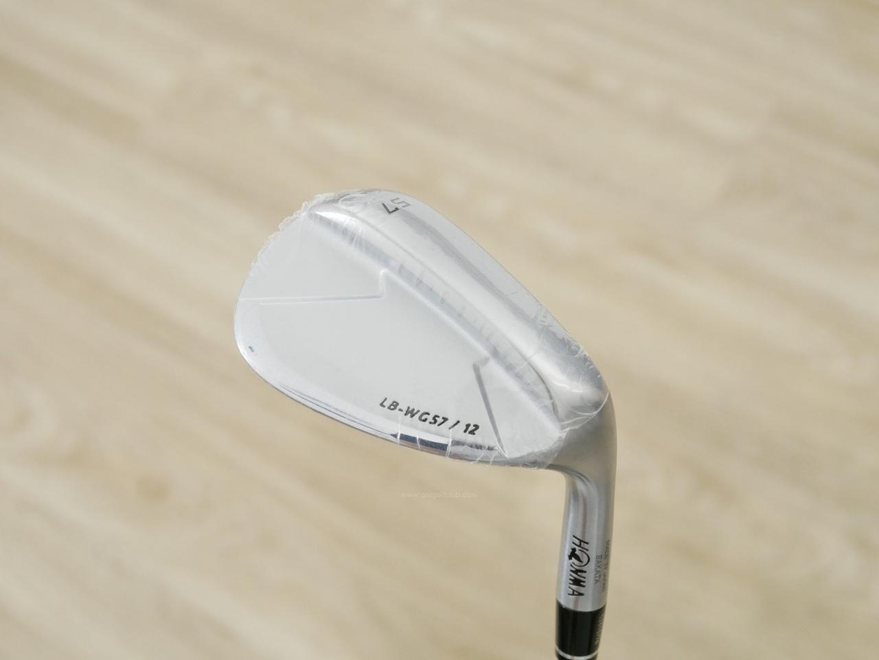 Wedge : Honma : **ของใหม่ ยังไม่แกะพลาสติก** Wedge Honma LB-W Loft 57 ก้านเหล็ก NS Pro Zelos 7 Flex R