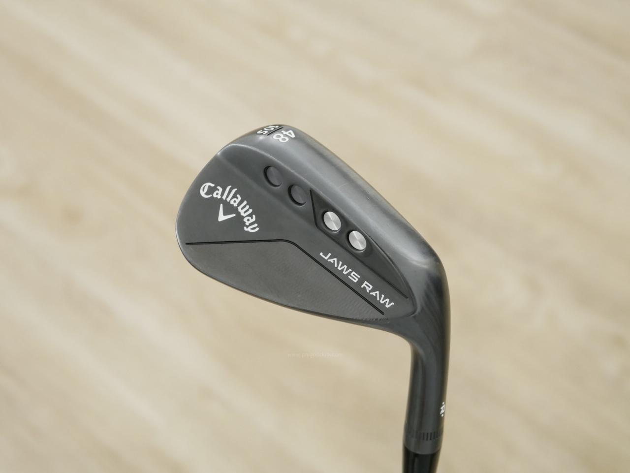 Wedge : Callaway : Wedge Callaway JAWS RAW (รุ่นปี 2023) Loft 48 ก้านเหล็ก Dynamic Gold S200
