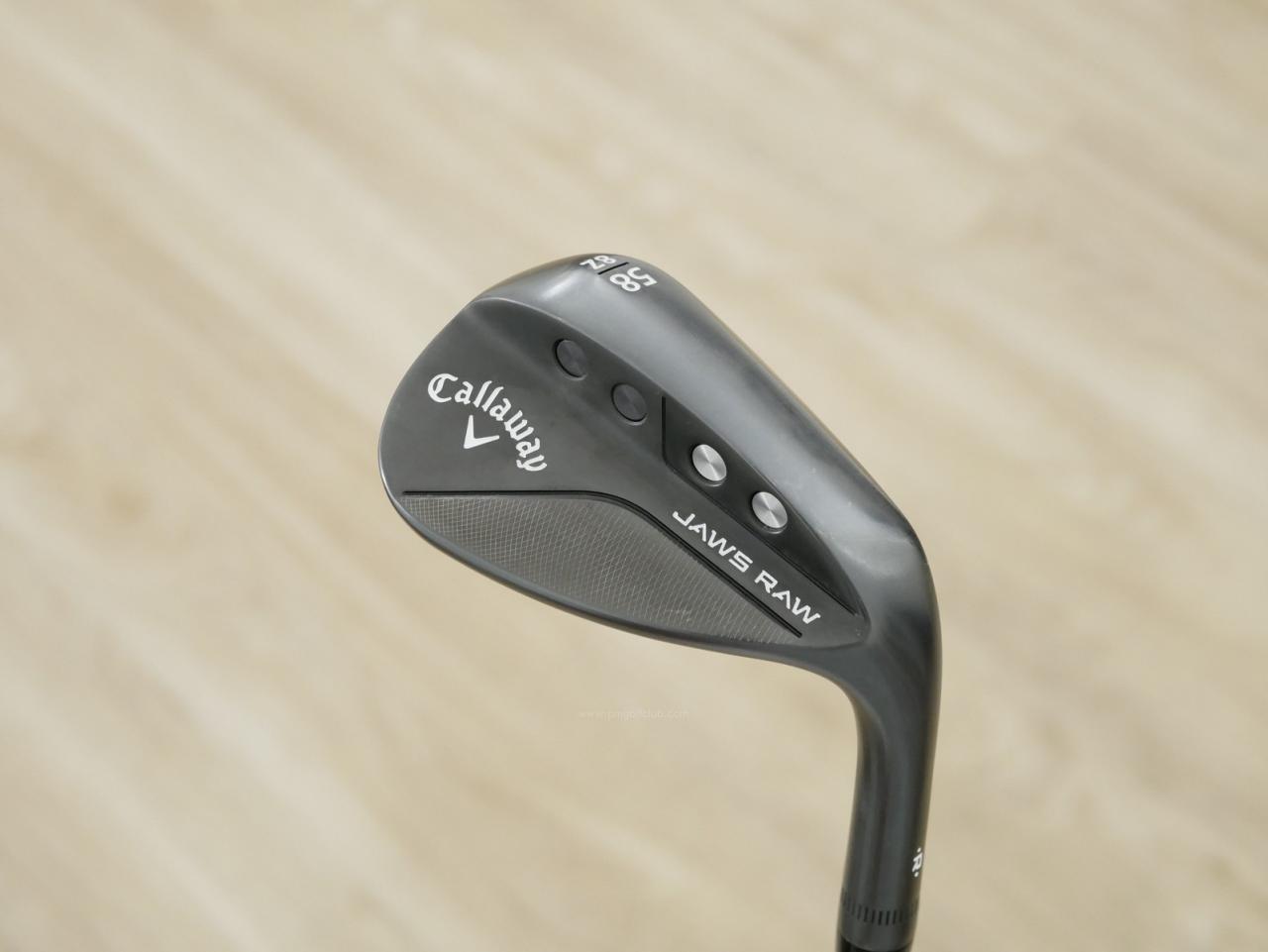 Wedge : Callaway : Wedge Callaway JAWS RAW (รุ่นปี 2023) Loft 58 ก้านเหล็ก Dynamic Gold S200