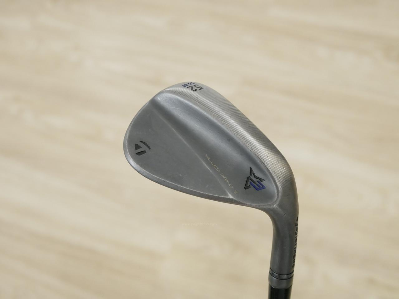 Wedge : Taylormade : Wedge Taylormade Milled Grind 3 Loft 52 ก้าน Graphite Design RAUNE w100 Wedge