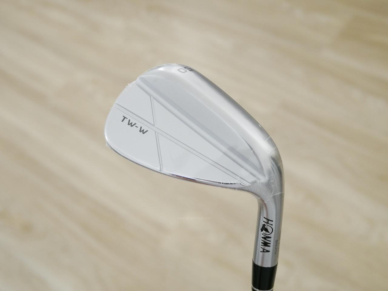 Wedge : Honma : **ของใหม่ ยังไม่แกะพลาสติก** Wedge Honma Tour World TW-W CNC Milled (รุ่นล่าสุด ออกปี 2024) Loft 50 ก้านเหล็ก Dynamic Gold S200