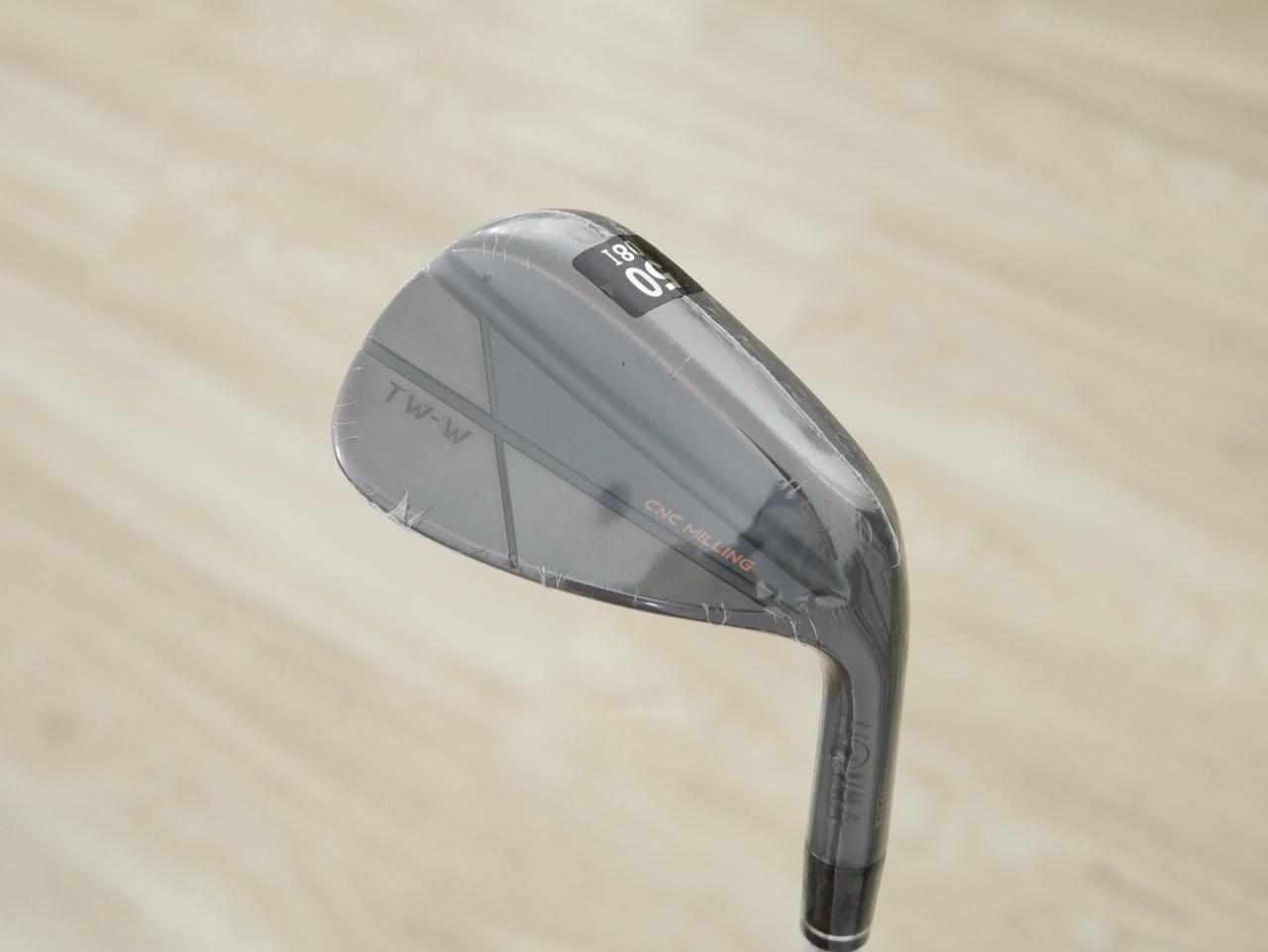 Wedge : Honma : **ของใหม่ ยังไม่แกะพลาสติก** Wedge Honma Tour World TW-W CNC Milled Copper (รุ่นล่าสุด ออกปี 2024) Loft 50 ก้านเหล็ก Dynamic Gold S200