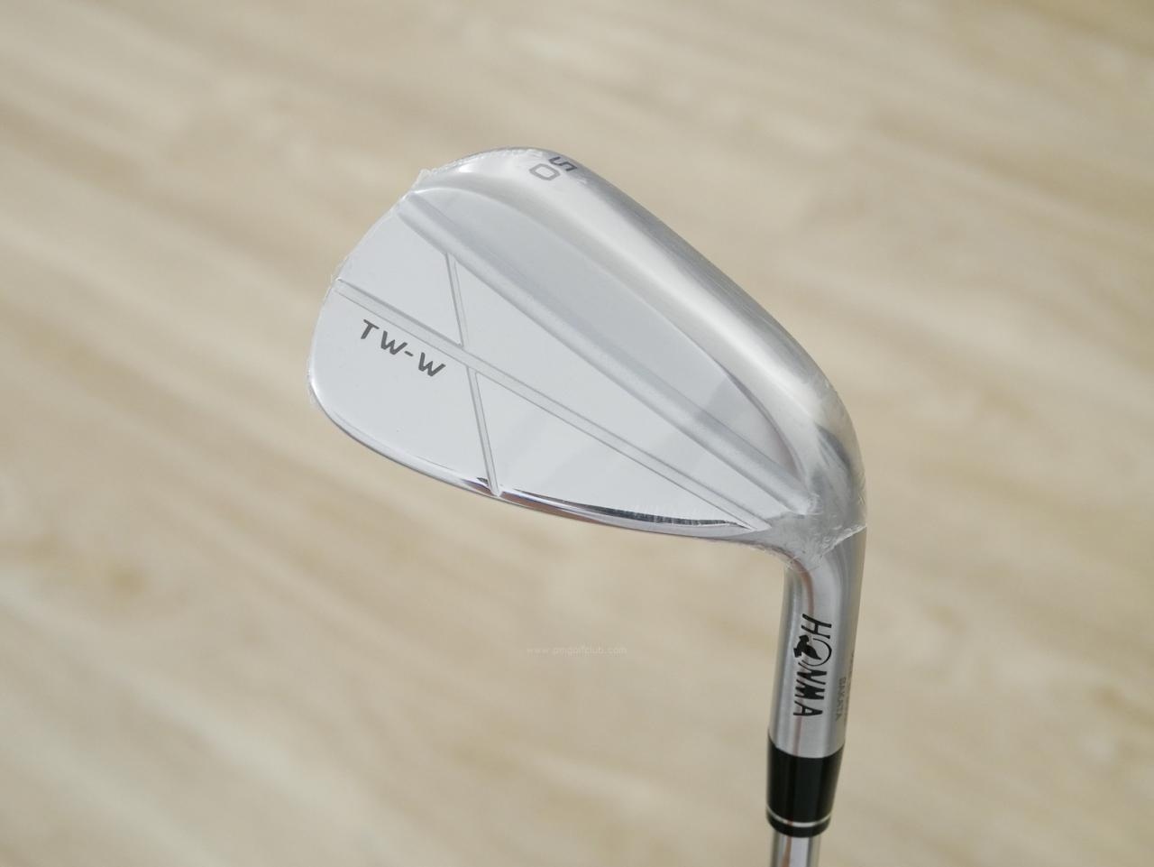 Wedge : Honma : **ของใหม่ ยังไม่แกะพลาสติก** Wedge Honma Tour World TW-W CNC Milled (รุ่นล่าสุด ออกปี 2024) Loft 50 ก้านเหล็ก NS Pro 950 NEO Flex S