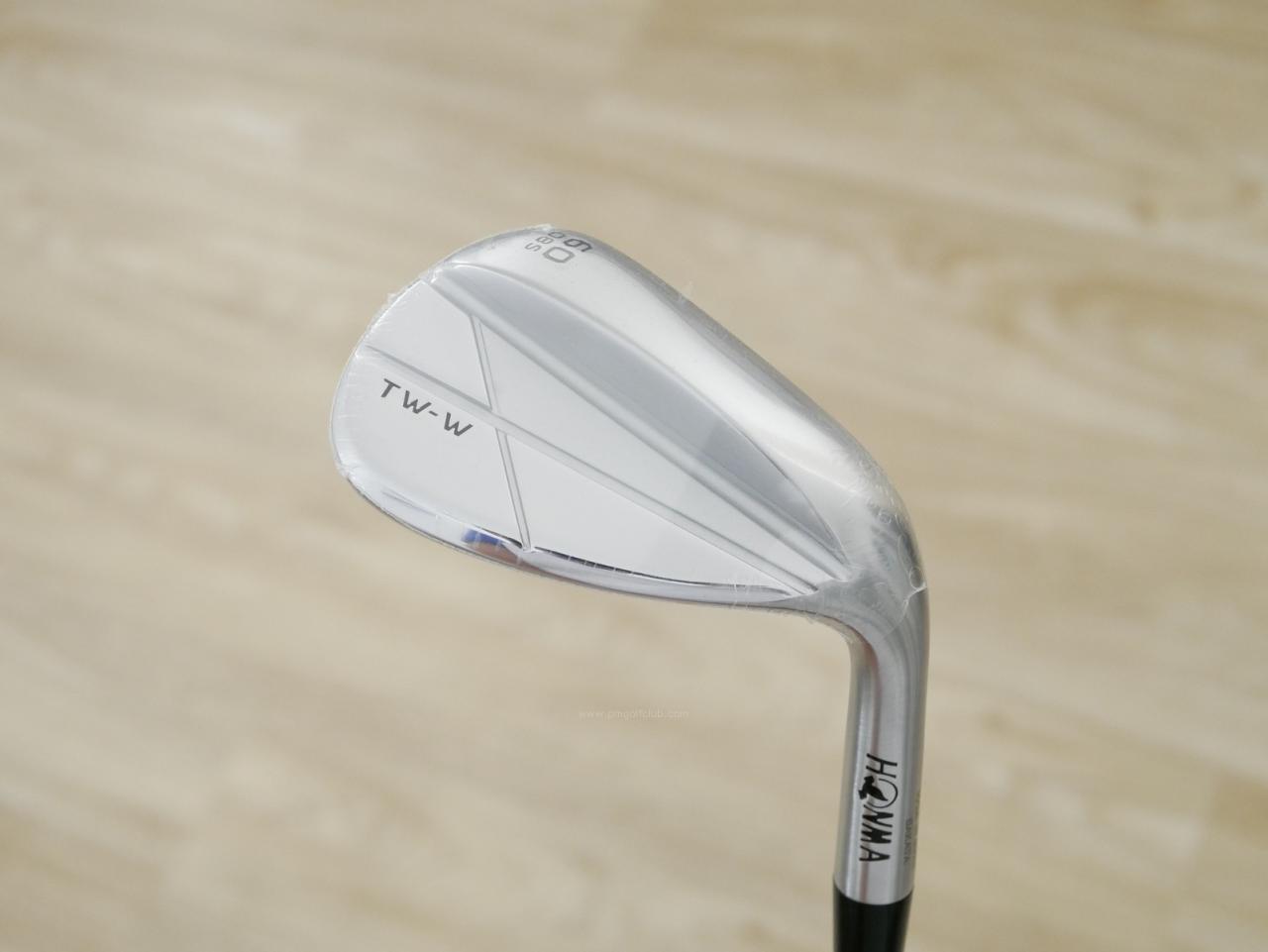 Wedge : Honma : **ของใหม่ ยังไม่แกะพลาสติก** Wedge Honma Tour World TW-W CNC Milled (รุ่นล่าสุด ออกปี 2024) Loft 60 ก้านเหล็ก Dynamic Gold S200