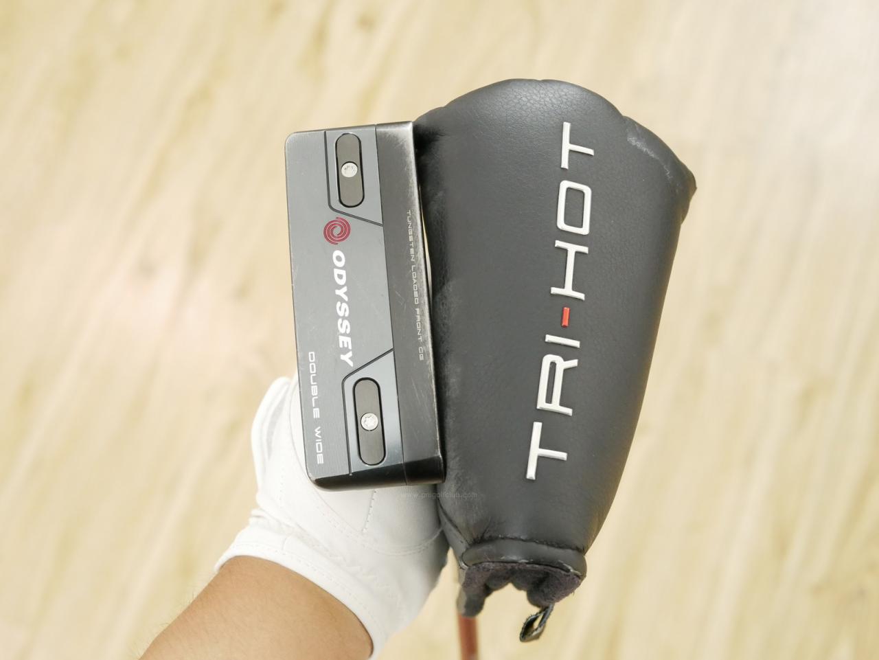 Putter : All : พัตเตอร์ Odyssey Tri-Hot 5K Double Wide (รุ่นท้อป ออกปี 2022) ก้าน Stroke LAB 70 ยาว 34 นิ้ว