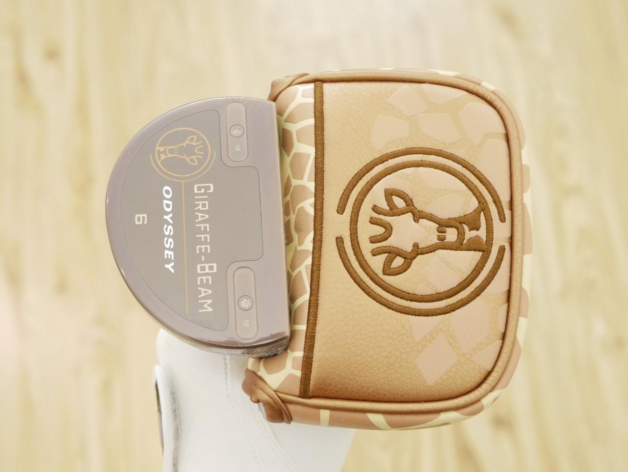 Putter : All : **ของใหม่ ยังไม่แกะพลาสติก** พัตเตอร์ Odyssey GIRAFFE-BEAM 6 (ออกปี 2024) ก้าน Stroke LAB SL 90 ยาว 33 นิ้ว