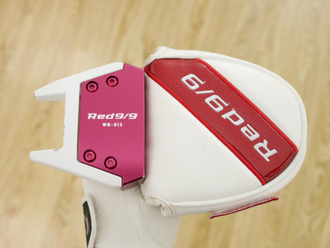 Putter : All : พัตเตอร์ Kasco Red 9/9 white back WB-013 ยาว 34 นิ้ว