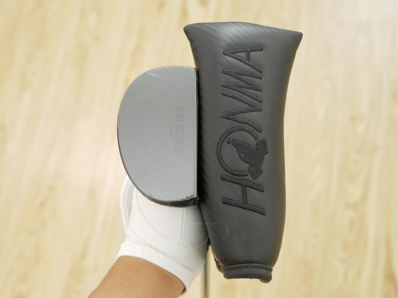 Putter : All : **ของใหม่ ยังไม่แกะพลาสติก** พัตเตอร์ Honma SAKATA LAB SL-002 (รุ่นล่าสุด ปี 2024) ยาว 34 นิ้ว