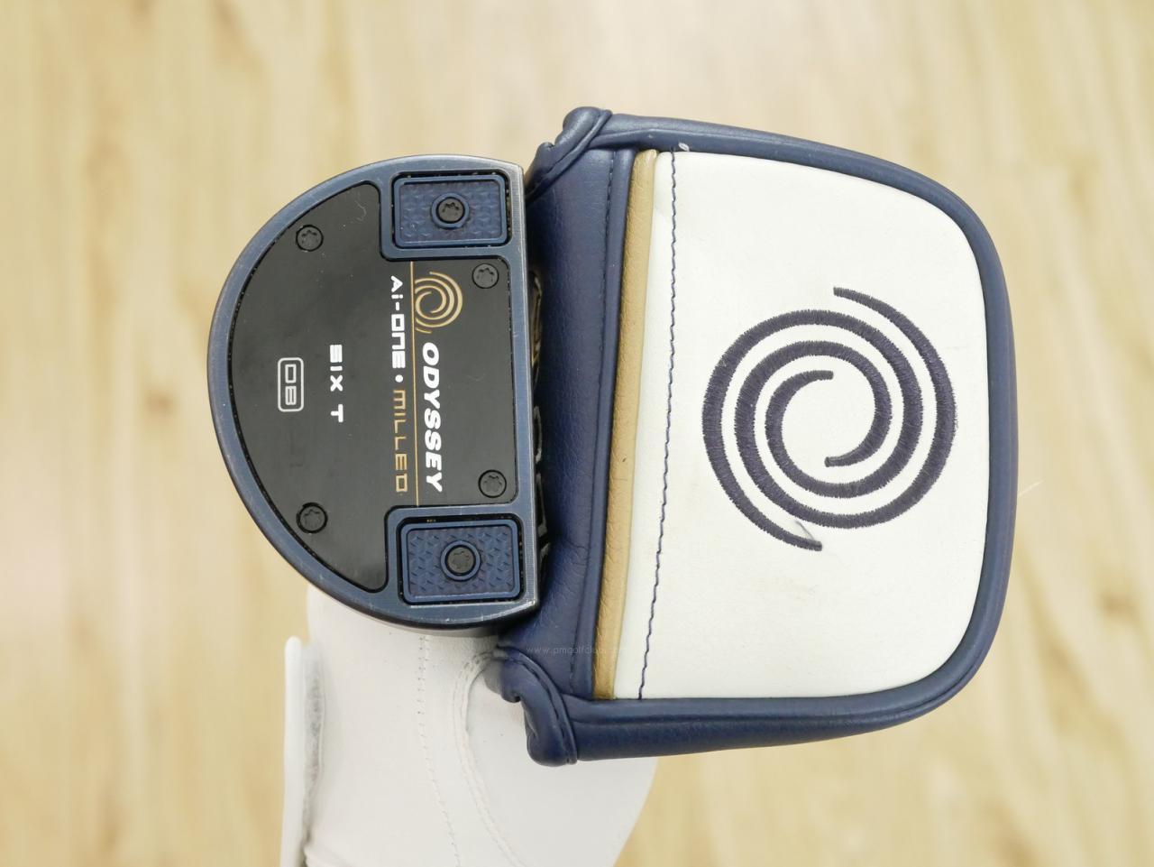 Putter : All : พัตเตอร์ Odyssey Ai-ONE Milled SIX T (รุ่นท็อป ออกปี 2024) ก้าน Stroke LAB 90 ยาว 34 นิ้ว