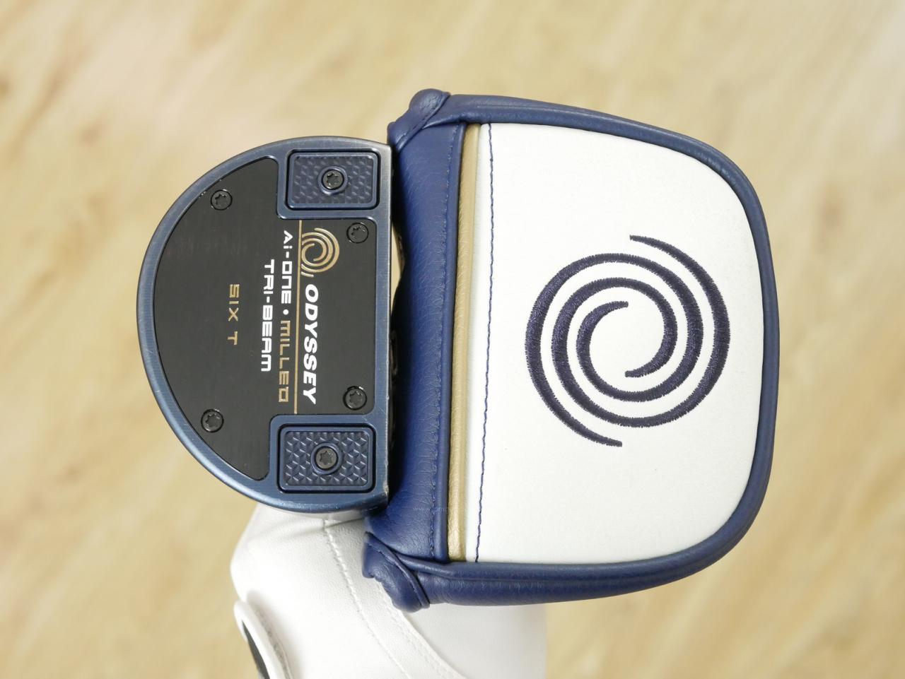 Putter : All : พัตเตอร์ Odyssey Ai-ONE Milled TRI BEAM SIX T (รุ่นท็อป ออกปี 2024) ยาว 34 นิ้ว