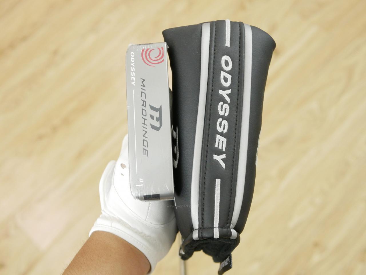 Putter : All : **ของใหม่ ยังไม่แกะพลาสติก** พัตเตอร์ Odyssey Microhinge #1 (รุ่นล่าสุด ปี 2025) ยาว 34 นิ้ว
