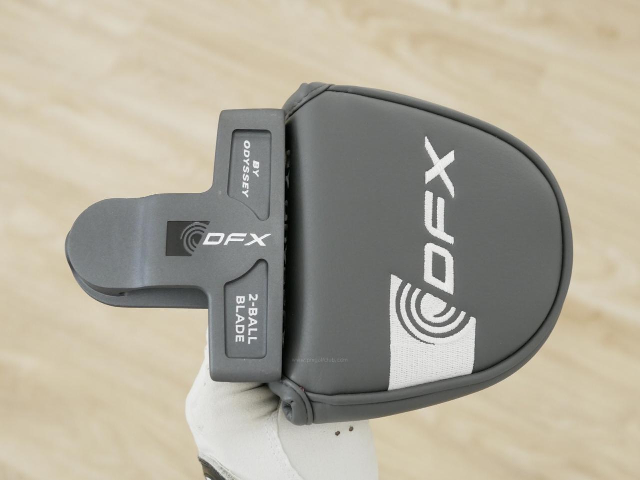 Putter : All :  พัตเตอร์ Odyssey DFX 2-Ball Blade (รุ่นปี 2025) ยาว 34 นิ้ว