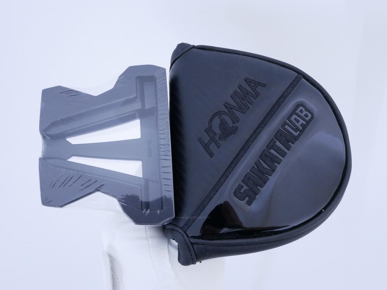 Putter : All : **ของใหม่ ยังไม่แกะพลาสติก** พัตเตอร์ Honma SAKATA LAB SL-005 (รุ่นล่าสุด ปี 2024) ยาว 34 นิ้ว