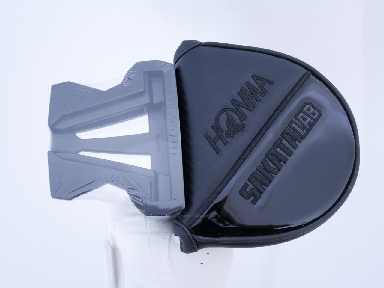 Putter : All : **ของใหม่ ยังไม่แกะพลาสติก** พัตเตอร์ Honma SAKATA LAB SL-005 (รุ่นล่าสุด ปี 2024) ยาว 34 นิ้ว