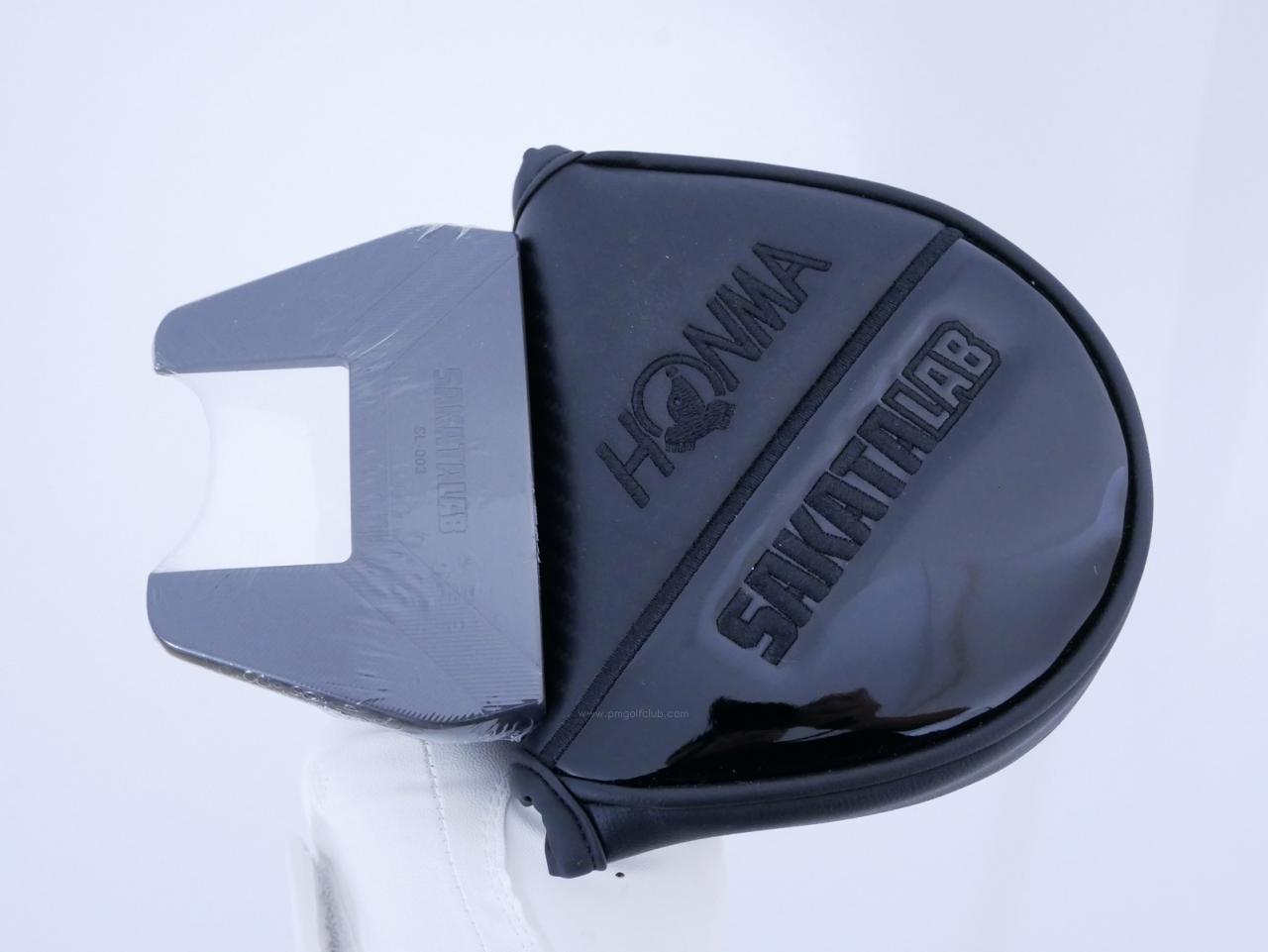 Putter : All : **ของใหม่ ยังไม่แกะพลาสติก** พัตเตอร์ Honma SAKATA LAB SL-003 (รุ่นล่าสุด ปี 2024) ยาว 34 นิ้ว