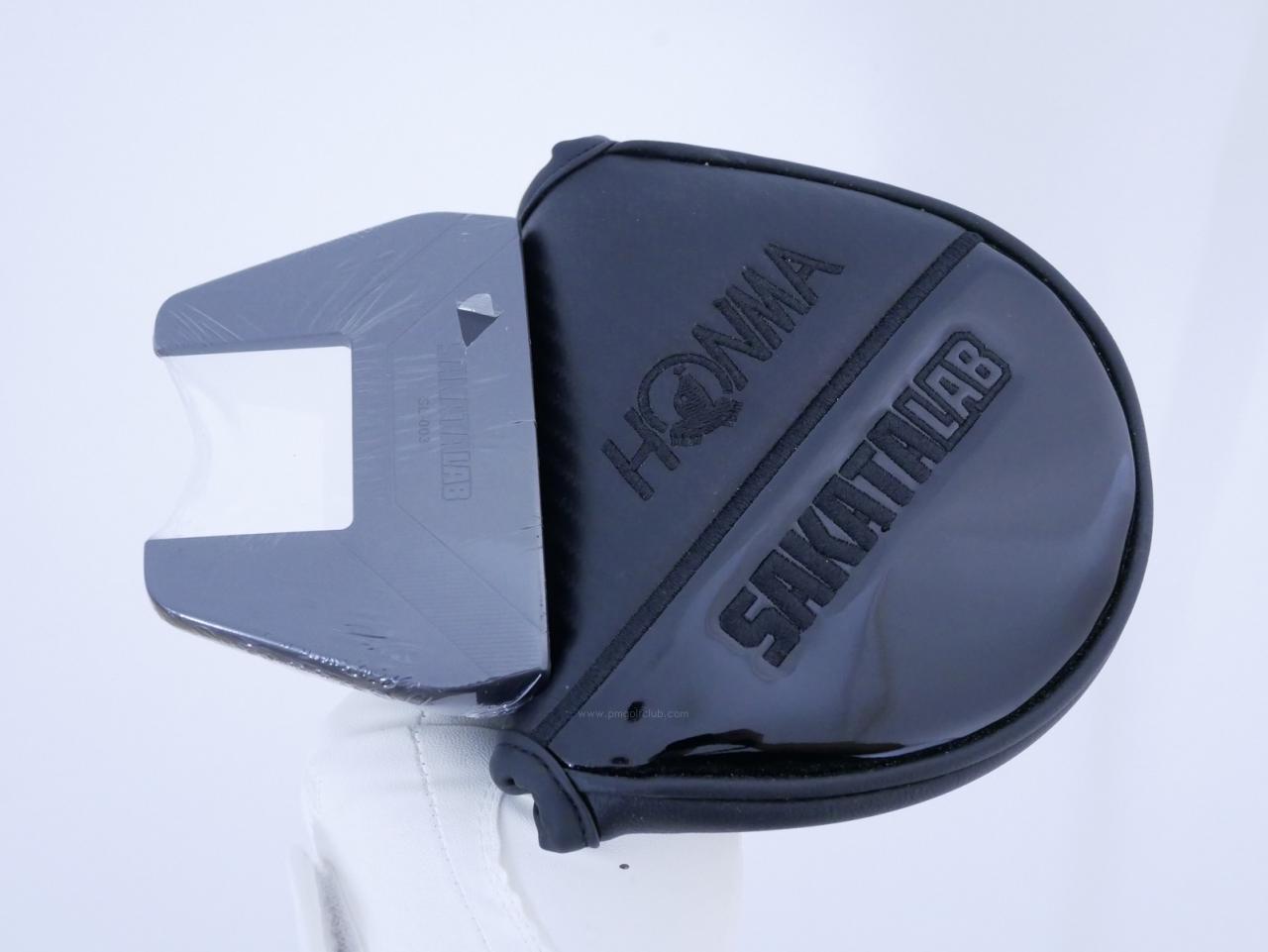 Putter : All : **ของใหม่ ยังไม่แกะพลาสติก** พัตเตอร์ Honma SAKATA LAB SL-003 (รุ่นล่าสุด ปี 2024) ยาว 34 นิ้ว